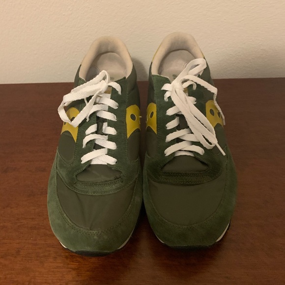 saucony jazz 13 mens green